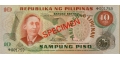 Philippines 10 1978 UNC P-161/as [Specimen]